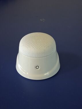Portable White Bluetooth Speaker - Compact Wireless Audio